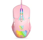 Onitoon Wired Usb Mouse, Computer With Rgb Lighting, 4 Adjustable Pink New. Price: $14.16.