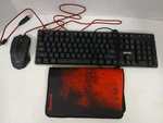 Redragon S107 Gaming Essentials Keyboard/mouse/mousepad 3-IN-1 Set *read* Used. Price: $7.99.