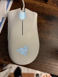 Razer Deathadder Essential White Edition: The Legendary Ergonomic Gaming Mouse Used. Price: $14.00.