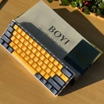 Boyi - Mini 61 60% Mechanical Keyboard / Cherrymx Yellow Navy Rgb Gaming Open. Price: $69.99.
