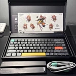 Nuphy AIR75 V2 Portable 75% Low Profile Mechanical Keyboard- Red Switches Open. Price: $107.99.