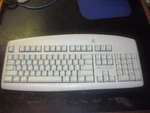 Logitech Cordless Keyboard RT7R5XTW, 867006-0100 Used. Price: $9.95.