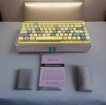 Ubotie Bluetooth Portable Computer Keyboard Mini Wireless (colorful Yellow) Open. Price: $26.25.