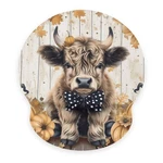 Highland Cow Pumpkin Mouse Pad Computer With Wrist Support Rest Non... New. Price: $32.99.
