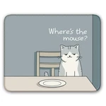 Flodirise Non-slip Mouse Pad Gaming 26X21CM / 10X8 Inch, Cat 01 New. Price: $8.61.