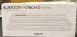 Logitech Bluetooth Slim Keyboard For Mac/iphone/ipad, Off White (920-010321)-NEW. Price: $25.00.