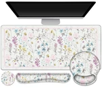 Aimsa Xxl Large Gaming Mouse Pad, Keyboard Wrist Rest & Desk Mat Set 4PCS New. Price: $50.46.