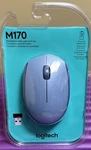 Logitech M170 Wireless Mouse Ambidextrous Blue Grey New Sealed. Price: $15.49.