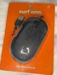 Surf Onn Optical Mouse Wired Usb Scroll Wheel 3 Button Grey 6' Plug And Play New. Price: $14.99.