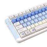 Jolintal 130 Keys Cherry Profile Pbt Keycaps, Blue And White Set, Cus... New. Price: $38.06.