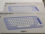 Logitech Pop Icon Keys Wireless Bluetooth Keyboard, For Laptop, Tablets, Pc New. Price: $24.97.