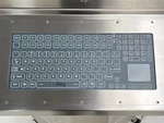 Ikey KYB-5K-MEM-TP-USB Desktop Stainless Steel Membrane Keyboard Touchpad (usb) Used. Price: $299.99.