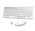 Fenifox Wireless Keyboard And Mouse Combo Usb Slim 2.4G Full Size Ergonomic Open. Price: $22.00.