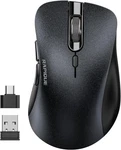 Rapique Wireless Mouse, 2.4G Silent Computer Mice With Usb Receiver & Black New. Price: $14.88.