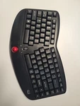 Adesso Tru-form Media 3150 2.4 Ghz Wireless Ergo Trackball Keyboard Used. Price: $49.80.