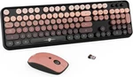 Wireless Keyboard Mouse COMBO,104 Round Keys Cute V2020 Black Colorful New. Price: $59.51.