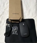 Itawey Wireless Bluetooth Mouse + Pad Rechargeable For Mac And Microsoft Systems Open. Price: $18.74.