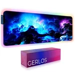 Gerlos Rgb Large Gaming Mouse Pad, Extended Soft Led Non-slip Rubber New. Price: $59.16.