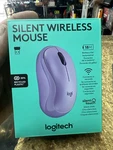 Logitech Silent Wireless Mouse Purple/lavender Model 910-007483 New In Box. Price: $22.10.