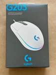 New Logitech G203 Lightsync Gaming Mouse 910-005791 Color: White Fast Free Ship. Price: $24.50.