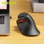 Seenda Ergonomic Vertical Mouse With Jiggler - Bluetooth + 2.4G Usb Black New. Price: $33.45.