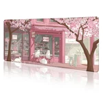 Limkrian Cat Large Desk Mat, Pink Cherry Blossom Computer .... Price: $27.69.