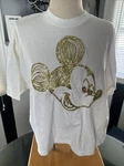 80S 90S Deadstock New Mickey Mouse Gold Sparkle Crop Top Usa Made Retro Disney Unspecified. Price: $39.99.