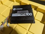 Vtg Old School Coustic 100 Car Stereo Audio Power Amplifier Din Rca Plug For. Price: $29.95.