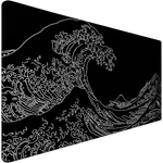 Japanese Sea Wave Mouse Pad For Gaming, Large Extended (31.5X 15.75... New. Price: $22.39.
