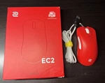 Benq Zowie EC2 Special Edition Red Esports Gaming Mouse Ergonomic Used. Price: $59.99.