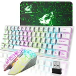 Wireless Gaming Keyboard And Mouse COMBO,61 Rainbow Backlit With... New. Price: $43.35.