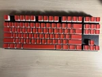 Glorious Gmmk Tkl Gaming Keyboard, With Gateron Lubed Milky Yellow Switches Used. Price: $120.00.