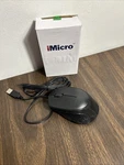 Imicro Mouse MO-205U Button Scroll Wheel New In Box. Price: $10.00.