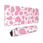 Pink Cow Print Gaming Mouse Large Xl Desk Mat Long Extended Pads Big Mous... New. Price: $23.48.