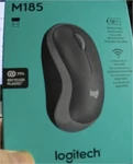 Logitech M185 Wireless Mouse, 2.4GHZ With Usb Mini Receiver, Yr Battery Life, Open. Price: $9.25.