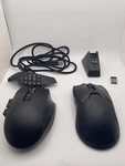 Razer Naga Pro & Viper Ultimate Wireless Gaming Mouse Used. Price: $150.00.