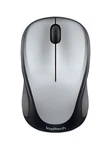 Logitech M317 Wireless Mouse, 2.4 Ghz With Usb Receiver,light Steel Open. Price: $9.00.