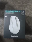 Logitech Mx Anywhere 3S Wireless Mouse - Pale Gray New. Price: $60.00.