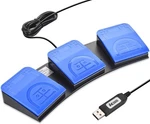 Ikkegol 2023 Upgraded Usb Pedal Pc Triple Footswitch New. Price: $57.11.