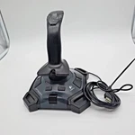 Logitech Attack Gaming Joystick J-UJ18 Pc Usb ATK3 Game Controller Tested Used. Price: $15.00.