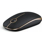 Wireless Mouse, Vssoplor 2.4G Slim Portable Computer Mice With Nano Receiver Open. Price: $11.99.