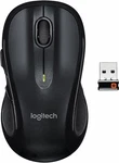 Logitech M510 Wireless Laser Mouse Dark Grey Includes Usb Receiver & Batteries Open. Price: $16.99.