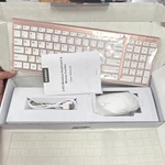 Seenda Slim Wireless Keyboard Mouse Combo WGJP-031B Pink White Qwerty New. Price: $25.00.