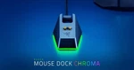 Razer Chroma Wireless Mouse Dock Open. Price: $35.00.