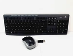Logitech K260 Wireless Keyboard W/ M210 Mouse & Usb Receiver, Tested Working Used. Price: $19.99.