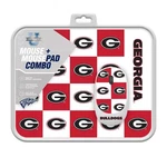 Collegiate Mouse And Pad Combo - Georgia New. Price: $17.00.