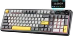 Ajazz AK980 Wireless Keyboard With Smart Display & Murad Switch, Black New. Price: $97.39.