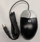 Vintage Hp Moafuo Mouse Scroll Wired Optical Black Silver 537749-001 Oem Pc Open. Price: $19.98.
