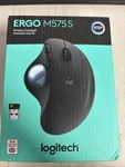 Logitech Ergo M575S Wireless Bluetooth Trackball Mouse (black) Open. Price: $31.00.