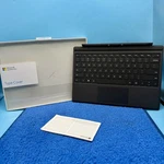 Microsoft Surface Pro Type Cover 1725 Keyboard - Black Open. Price: $74.98.